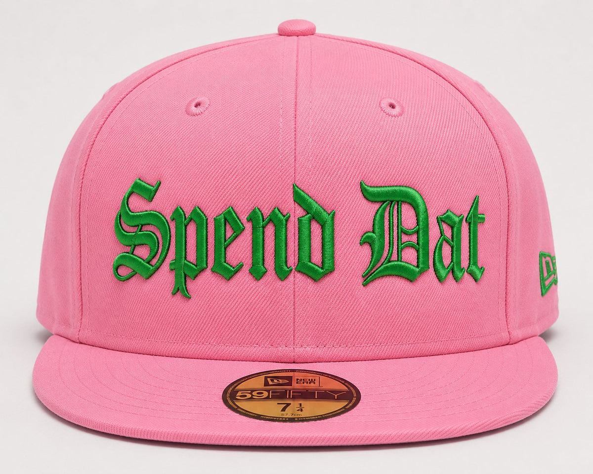 Spend Dat Pink Fitted Cap